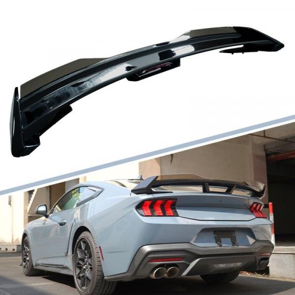Ford Mustang 2024+ Dark Horse Style Spoiler mit getönter Gurney Flap